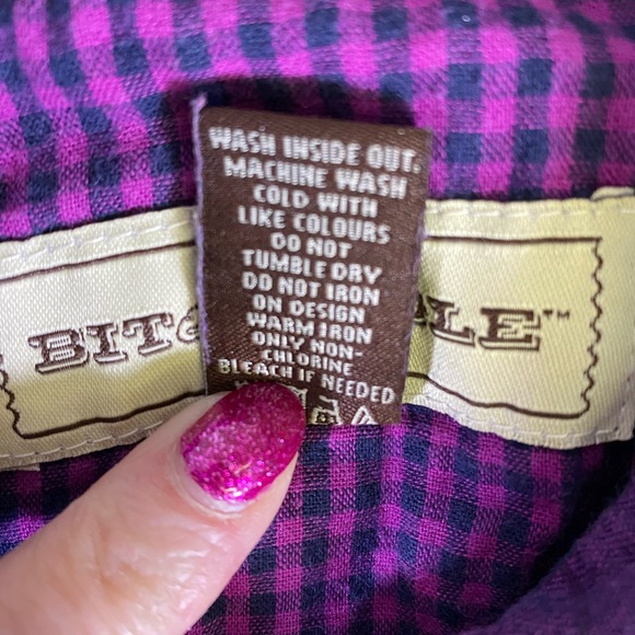 Bit & Bridle Pearl Snap Shirt Jacket Shacket - Picture 9 of 14